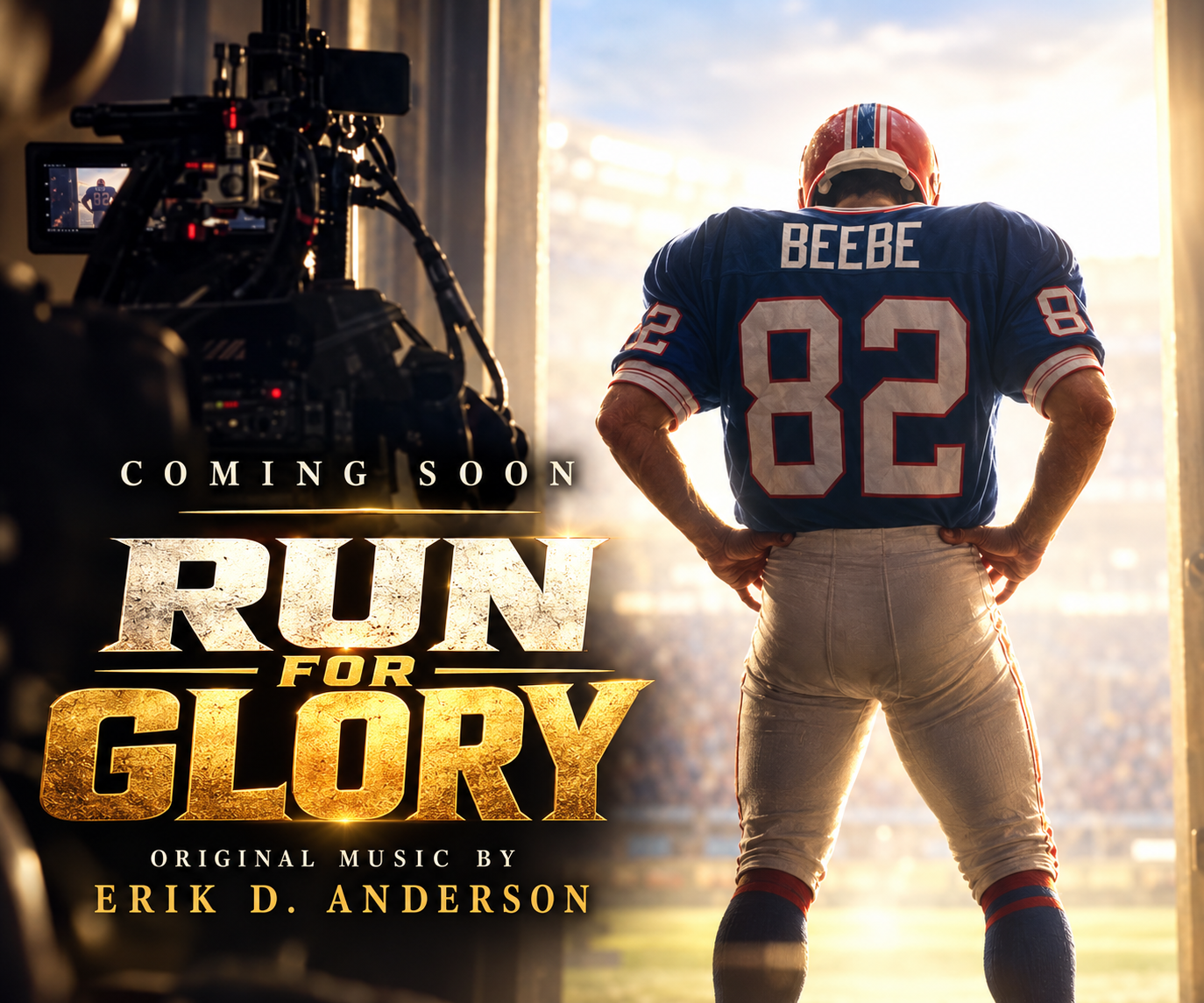 Run for Glory: coming soon; original music by Erik D. Anderson